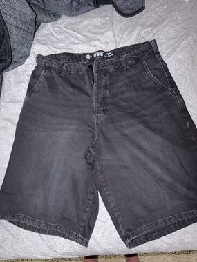 Primark baggy jean shorts size 34 button fly
